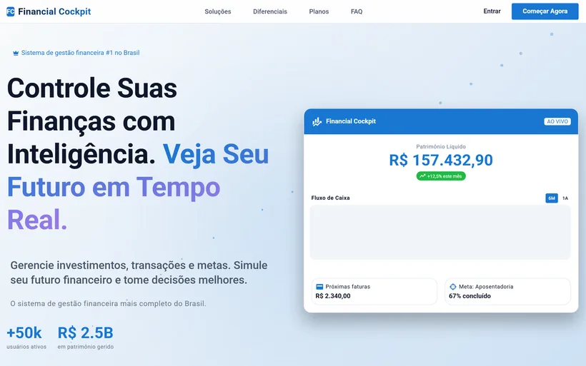 Tela do sistema Geri+